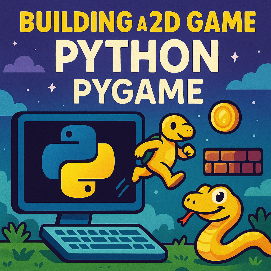 ساخت بازی ۲ بعدی با پایتون و Pygame: پروژه نخست شما