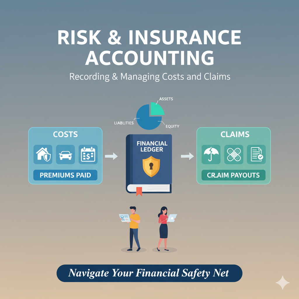 حسابداری خطر و بیمه‌ها: چگونه هزینه‌های بیمه و خسارت‌ها را در دفاتر مالی ثبت و مدیریت کنیم؟