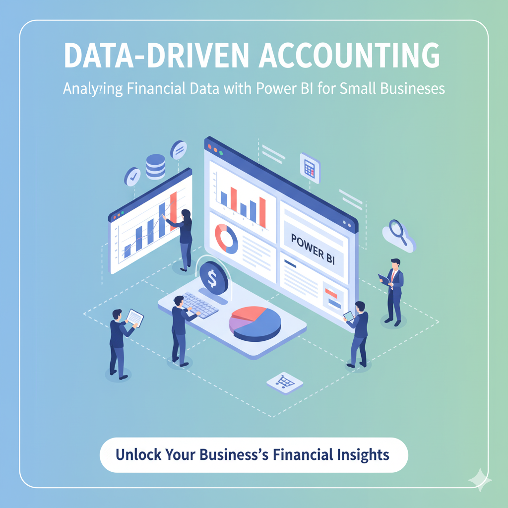 راهنمای جامع حسابداری داده‌محور: تحلیل داده‌های مالی با نرم‌افزار Power BI برای کسب‌وکارهای کوچک