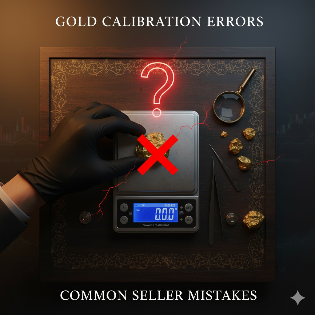 عیارشناسی طلا برای فروشندگان: اشتباهات رایج