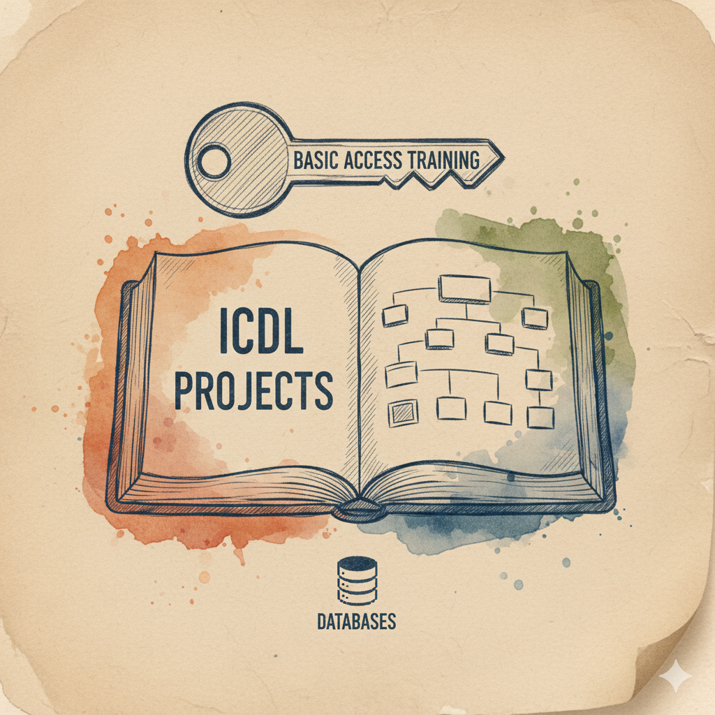 آموزش Access مقدماتی: پایگاه داده برای پروژه‌های ساده ICDL
